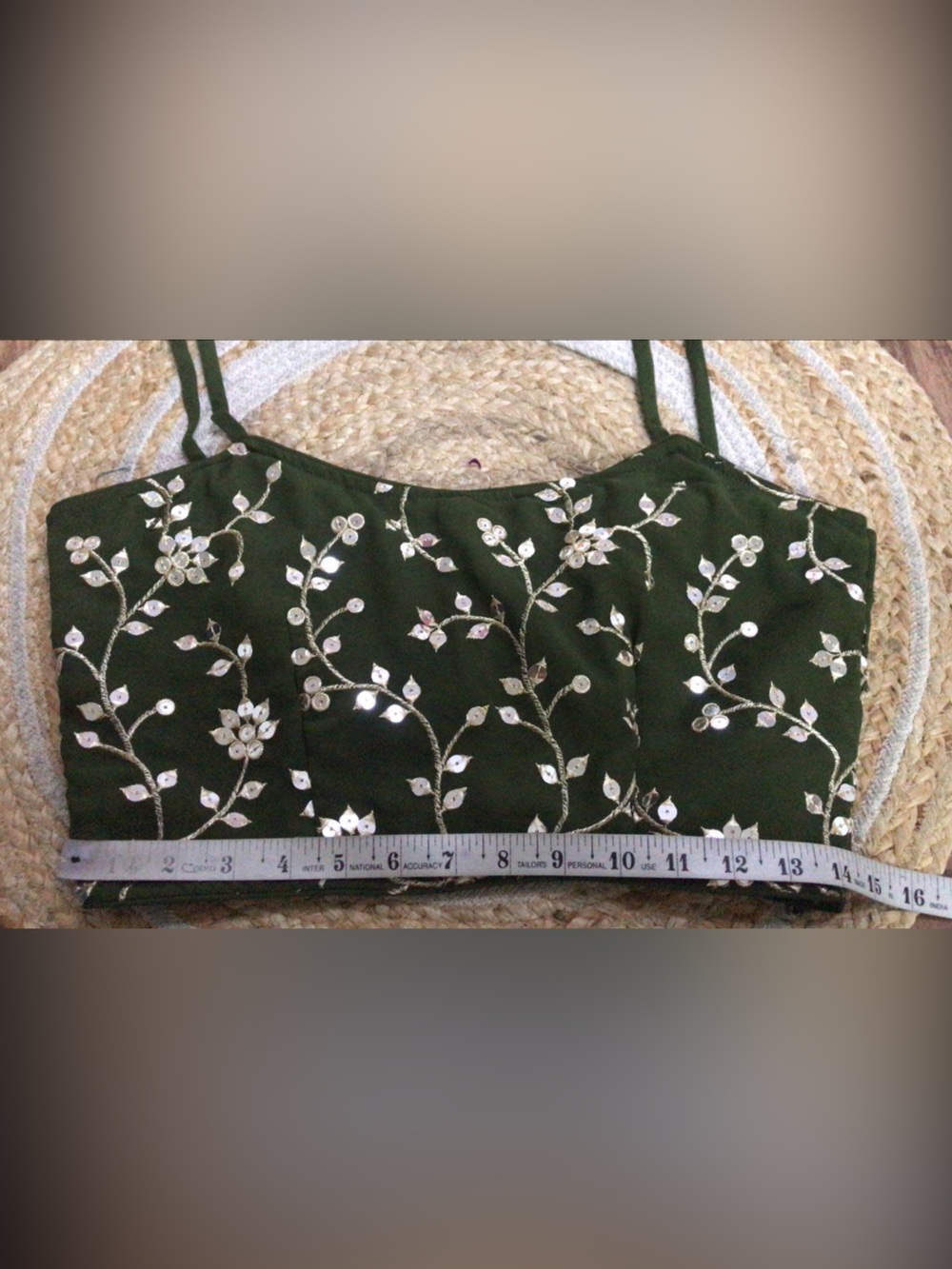 Mehendi Green Lehenga Choli - Picture 4 of 9